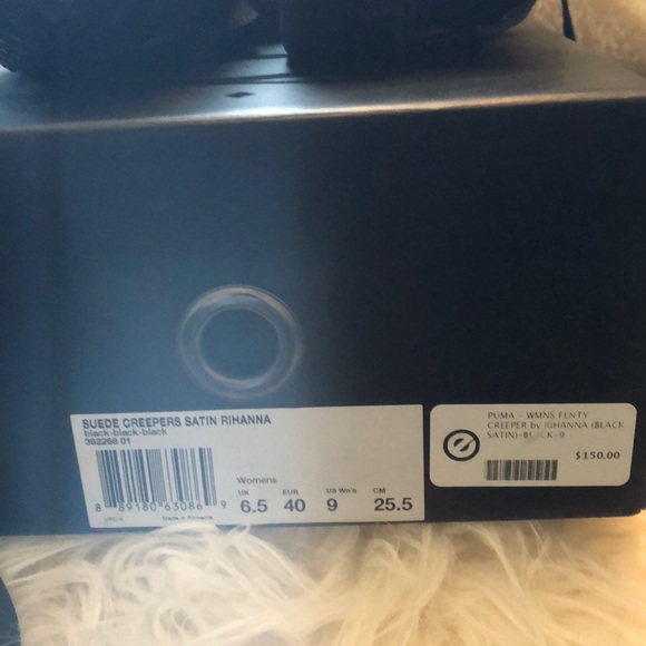 SUEDE CREEPERS SATIN RIHANNA - Picture 4 of 4